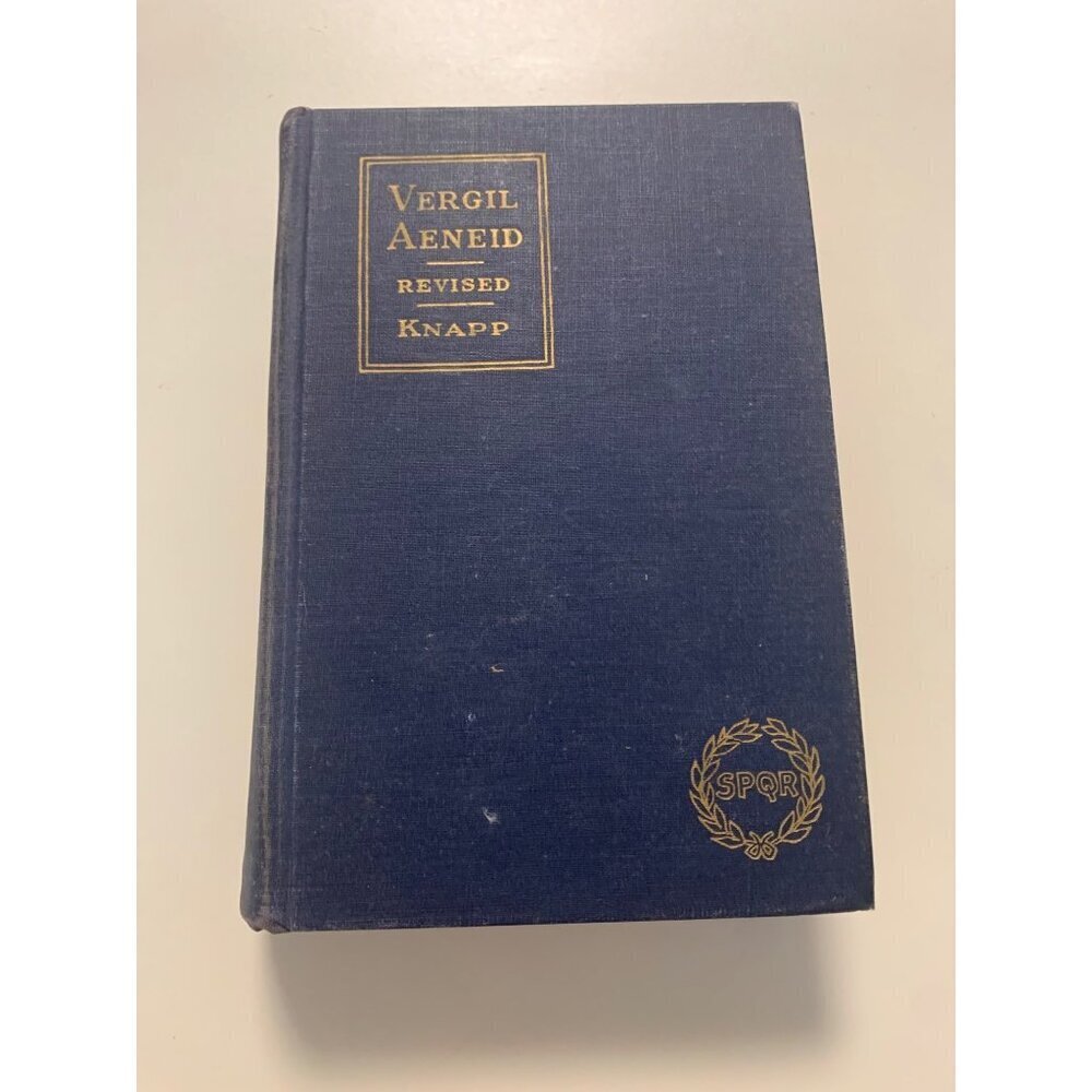 Vintage 1951 The Aeneid of Vergil Books I-VI Selections VII-XII Hardcover LS7